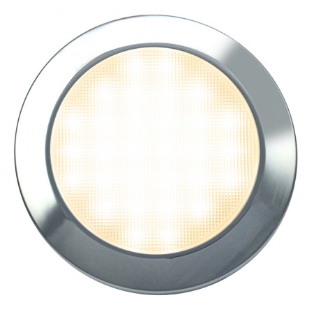 Large Low-Profile Round Interior Lamp